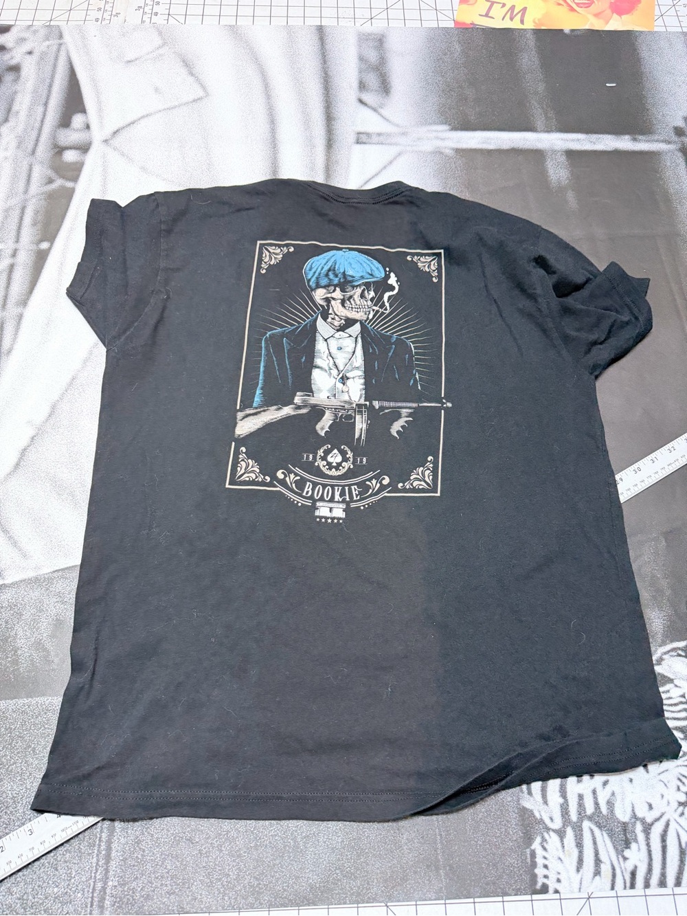 Zero Foxtrot The Bookie men’s sz XL tee A6 - Picture 4 of 5
